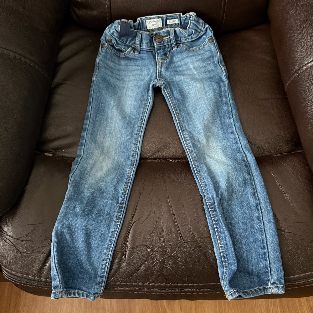 OshKosh B'gosh Classic Blue Denim Jeans SKINNY size 4
